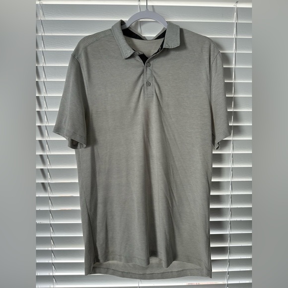 Lululemon Men’s Gray Polo - Picture 1 of 3